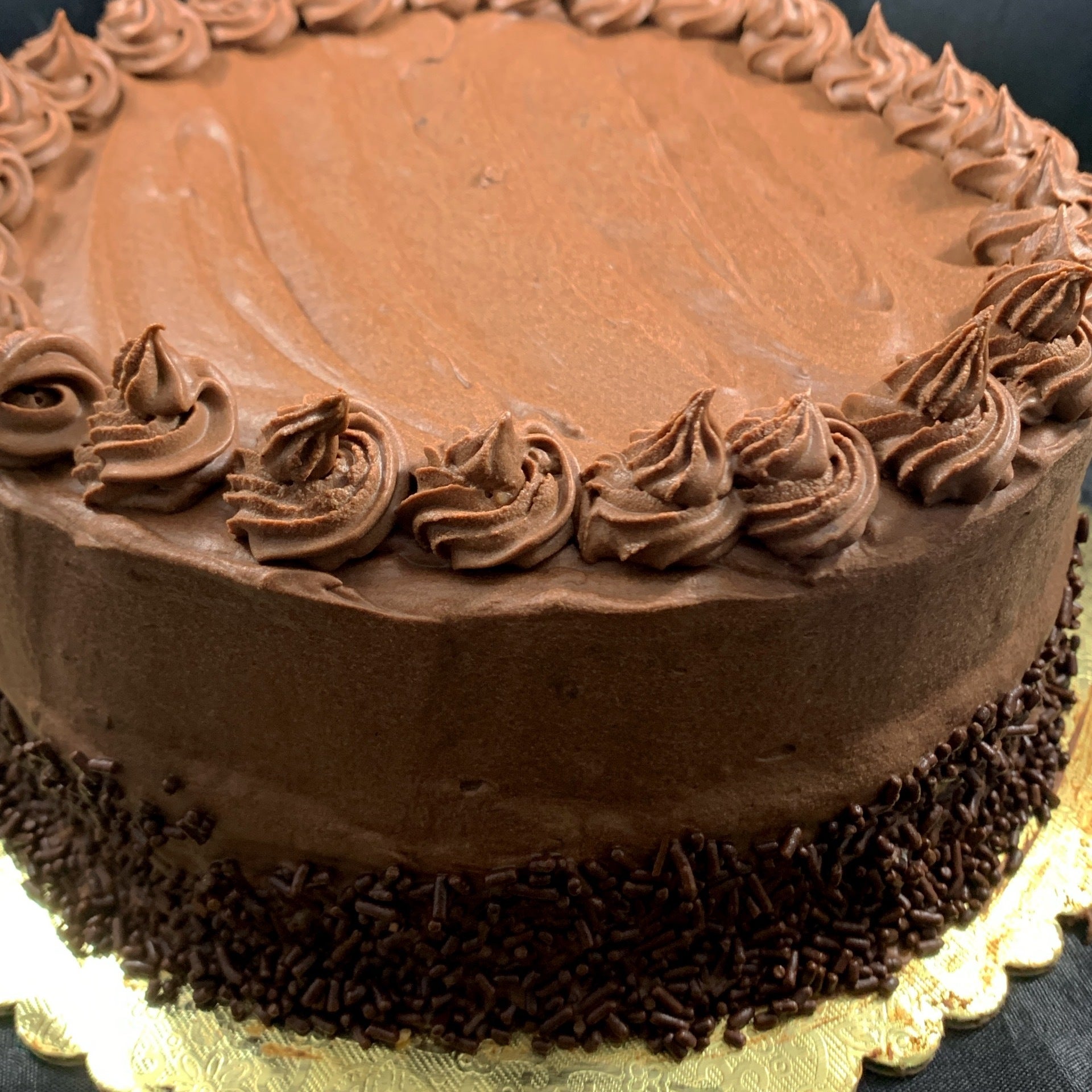 Easy Decadent Chocolate Mousse Cake that's moist and made from a mix