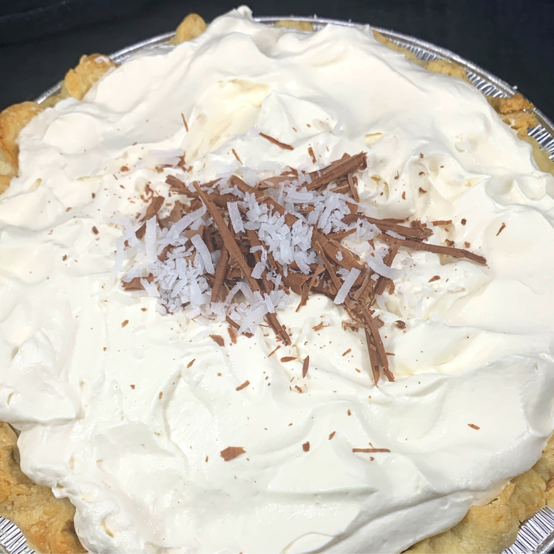 Chocolate Haupia Pie 808 Sweet ShackHilo Bakery